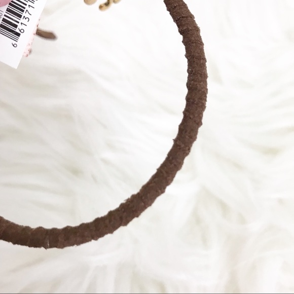 Bangle Bracelet Boho Beaded Fleur De Lis Tassel - Picture 4 of 4